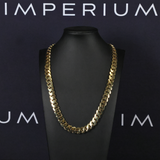Solid Gold Miami Cuban Link Chain - 12mm