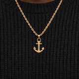 Anchor Pendant (Gold)