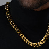 Cuban Link Chain (Gold) - 16mm