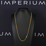 Solid Gold Franco Chain - 2.5mm