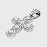 Radiant Cross Pendant (Silver)
