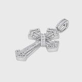 Arrow Cross Pendant (Silver)