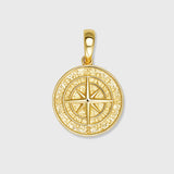 Compass Pendant (Gold)