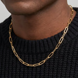 Paperclip Chain (Gold) - 3mm