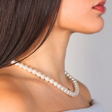 Women's Pearl Necklace - 8mm