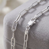 Paperclip Chain (Silver) - 3mm