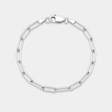 Paperclip Bracelet (Silver) - 3mm