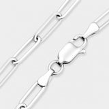 Paperclip Bracelet (Silver) - 3mm