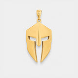 Spartan Helmet Pendant (Gold)