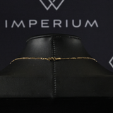 Solid Gold Figaro Chain - 1.5mm