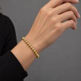 Women's Ball Bracelet (Gold) - 5mm