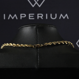 Solid Gold Rope Chain - 5mm