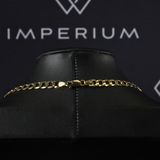 Solid Gold Italian Curb Link Chain - 6mm