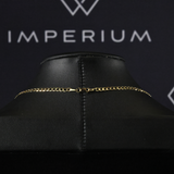 Solid Gold Italian Curb Link Chain - 3mm