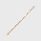 Micro Clustered Tennis Bracelet (Gold) - 5mm