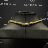 Solid Gold Franco Chain - 4mm