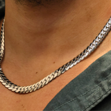 Miami Cuban Link Chain (Silver) - 8mm