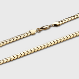 Miami Cuban Link Chain (Gold) - 8mm