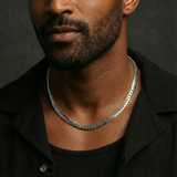 Miami Cuban Link Chain (Silver) - 8mm