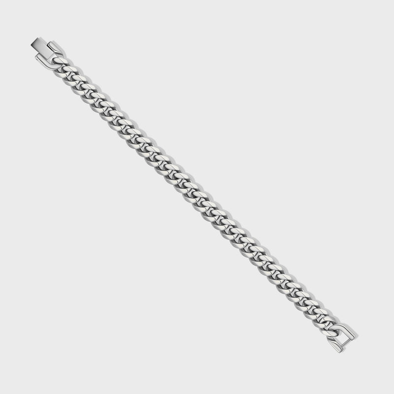 Cuban Link Bracelet (Silver) - 8mm