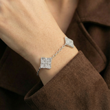 Clover Royale Bracelet (Silver)