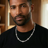 Clover Tennis Chain (Silver) - 4mm