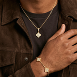Clover Royale Chain + Bracelet (Gold)
