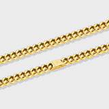 Cuban Link Chain (Gold) - 12mm