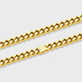 Cuban Link Chain (Gold) - 16mm