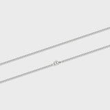 Women's Micro Cuban Chain (Silver)