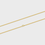Women's Micro Cuban Chain (Gold)