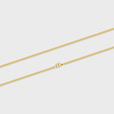 Micro Cuban Link Chain (Gold)
