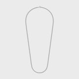 Women's Micro Cuban Chain (Silver)