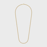 Micro Cuban Link Chain (Gold)