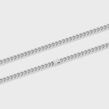 Women's Cuban 5mm + Micro Cuban Stack (Silver)