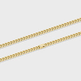 Women's Cuban 5mm + Micro Cuban Stack (Gold)