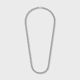 Women's Cuban Chain (Silver) - 5mm