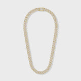 Iced Cuban Chain (Gold) - 12mm