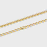 Iced Cuban Chain (Gold) - 8mm