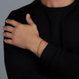 Micro Cuban Link Chain + Bracelet (Gold) - 3mm