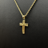 Solid Gold Cross Pendant