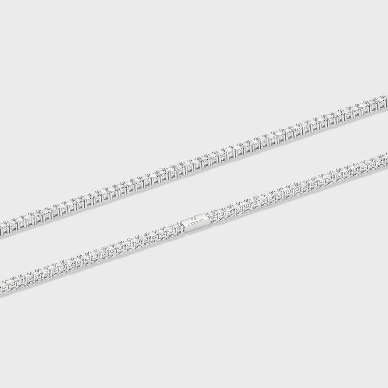 Tennis Chain (Silver) - 3mm