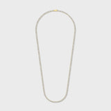 Women's Tennis Chain (Gold) - 3mm