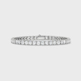 Women's Tennis Bracelet (Silver) - 5mm