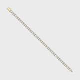 Women's Tennis Bracelet (Gold) - 5mm