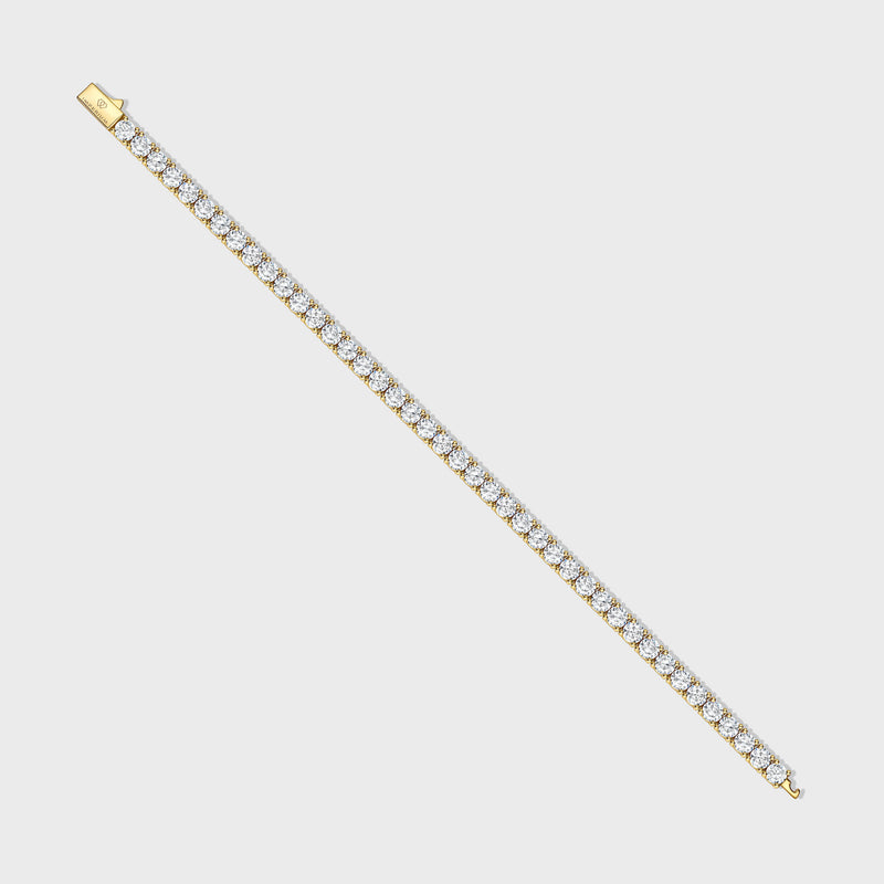 Tennis Bracelet (Gold) - 5mm