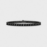Tennis Bracelet (Black) - 4mm