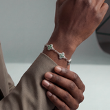 Green Clover Icon Bracelet