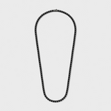 4mm Black Tennis Chain