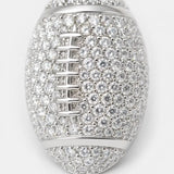 Football Pendant (Silver)